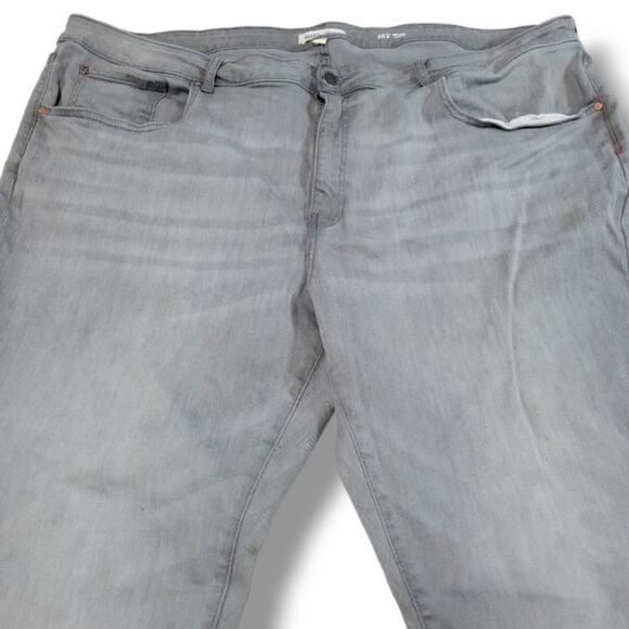 Warp + Weft RKV Reyk Javik Athletic Jeans Size 48 X33 Straight Leg Jeans Stretch - Picture 3 of 6